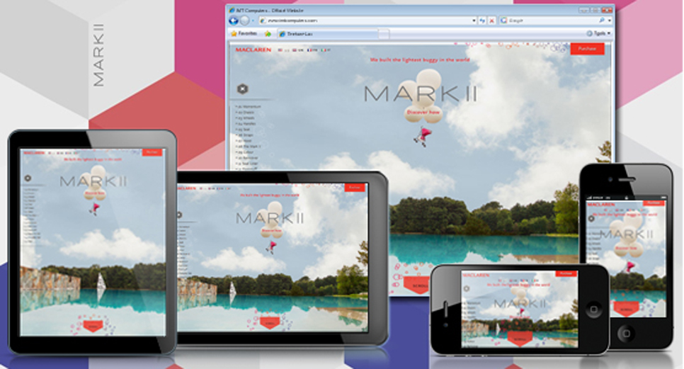 Maclaren Mark II microsite